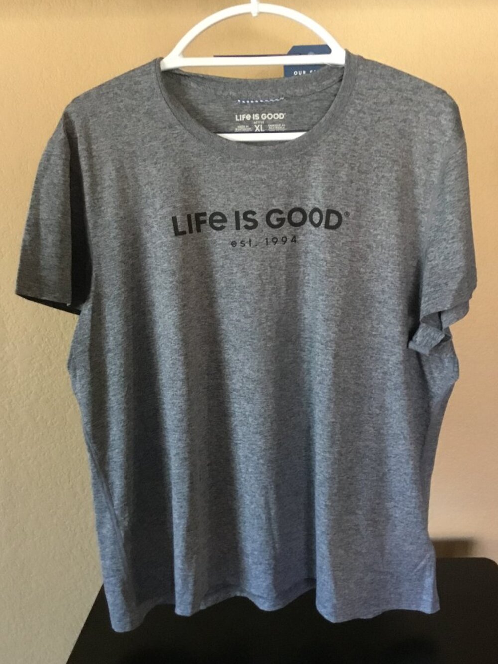 NWT Life is Good ACTIVE Tee Women's XL
